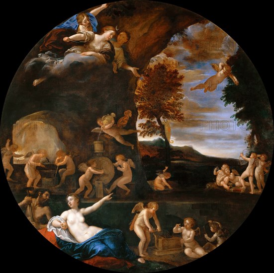 The Visit of Venus to Vulcan (Summer), 1616-1617.