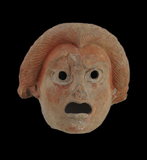 Antefix in the Form of a Comic Theatrical Mask, 1st century.