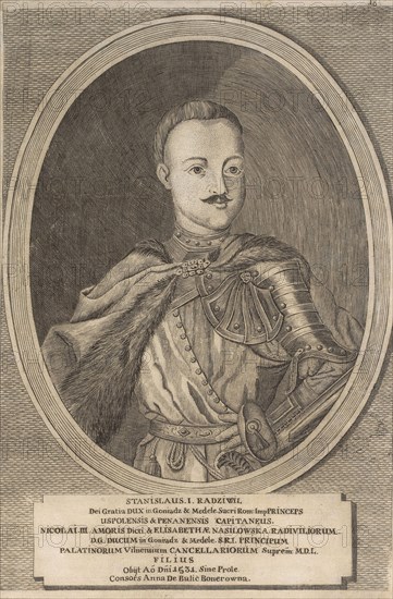 Stanislaw I Radziwill. From: Icones Familiae Ducalis Radivilianae, 1758.