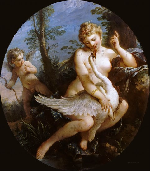 Leda and the Swan, 1735.