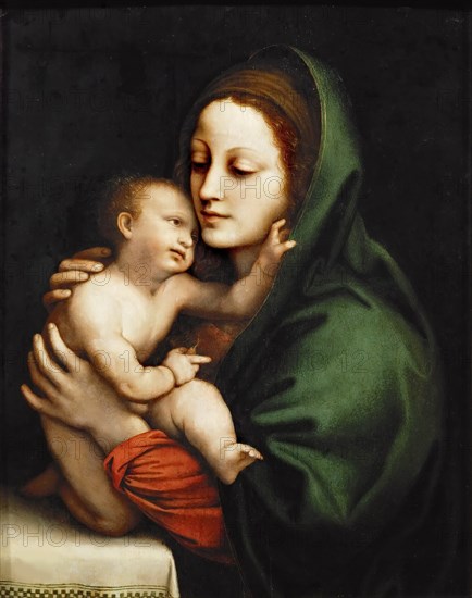 The Madonna and child, c1510.