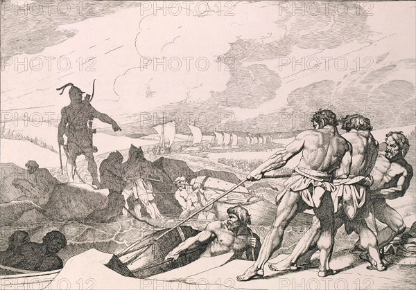 Oleg of Novgorod's campaign against Constantinople, 1832.