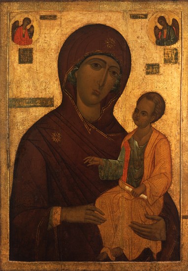 Icon of the Virgin Hodegetria, 1520s.