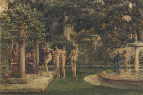 A Visit to Aesculapius, 1875.