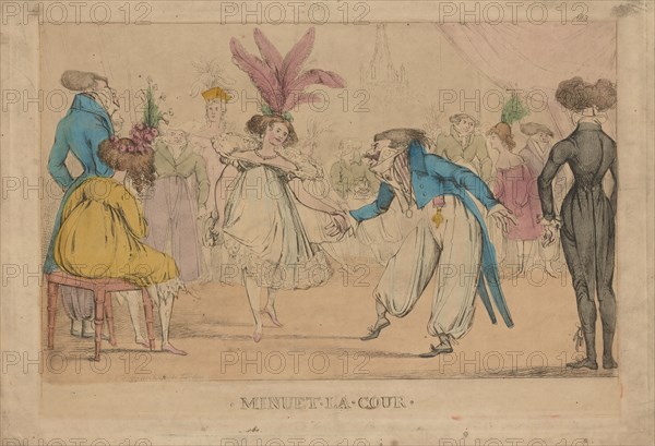 Minuet de la Cour, 1817.