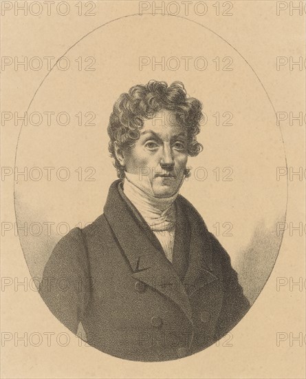 Portrait of Louis-Jacques Milon (1766-1849), 1840s.