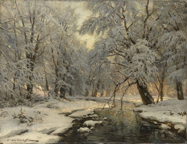 Winter in the Forest, c1930.
