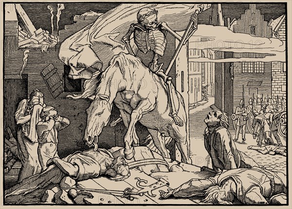 Also a Dance of Death, Sheet VI (Death the Victor), 1849.