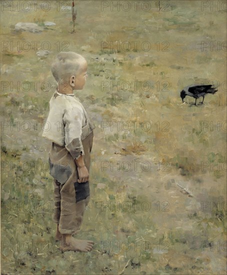 Boy with a Crow, 1884.
