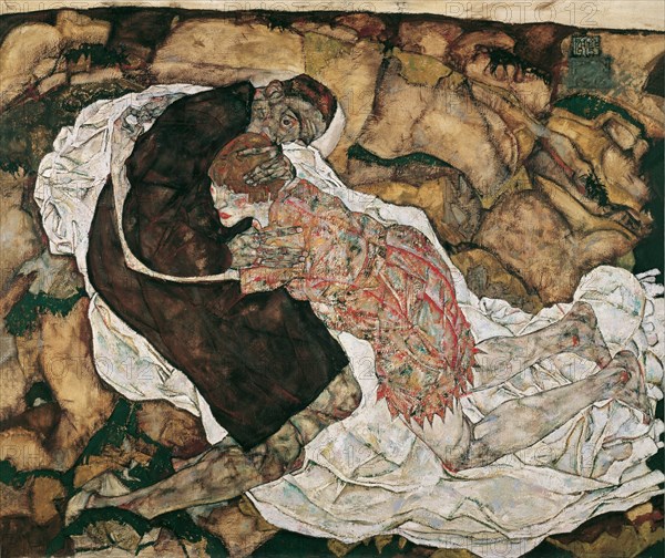 Death and the Maiden, 1915.