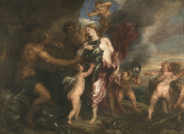 Thetis receiving Armour for Achilles from Hephaestus, Between 1630 and 1632.