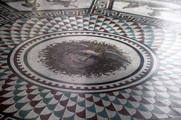 Floor mosaic in the Pavilion Hall, State Hermitage Museum, St Petersburg, Russia, 1847-1851. Artist: Andrei Ivanovich Stakenschneider