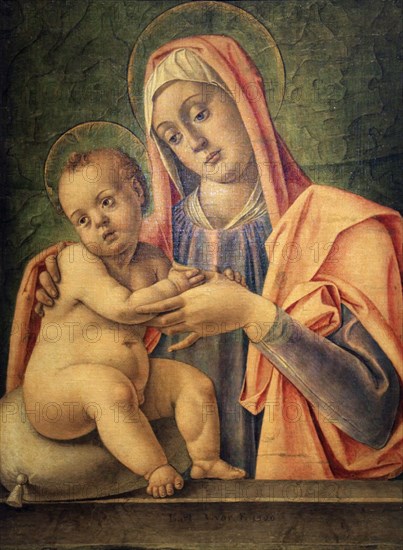 'Madonna and Child', 1490. Artist: Bartolomeo Vivarini