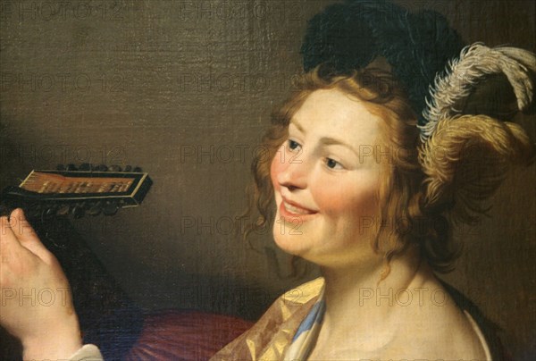 'Lute Player', 1624. Artist: Gerrit van Honthorst