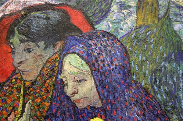 'Memory of the Garden at Etten (Ladies of Arles)', 1888. Artist: Vincent van Gogh
