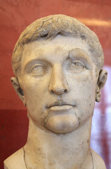 Head of Augustus, first half of 1st century. Artist: Unknown