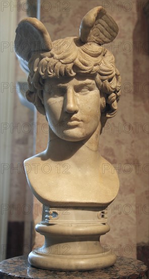 Portrait of Antinous, mid 2nd century. Artist: Unknown