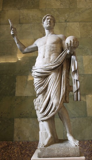 Statue of the Roman Emperor Hadrian, first half of 2nd century. Artist: Unknown