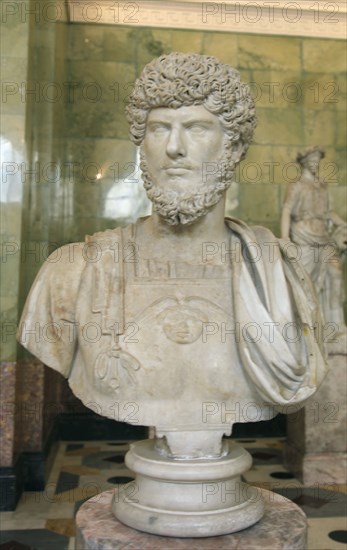 Portrait of Lucius Verus, mid third quarter of 2nd century. Artist: Unknown