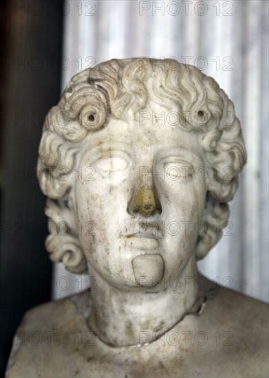 Head of Asklepios. Artist: Unknown