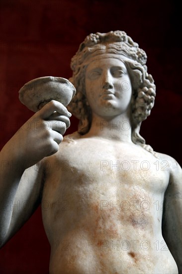 Statue of Dionysus, God of Wine and patron of wine making. Artist: Unknown