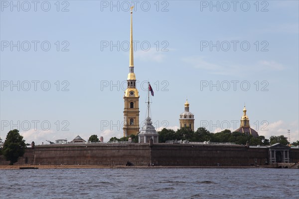Peter and Paul Fortress, St Petersburg, Russia, 2011. Artist: Sheldon Marshall