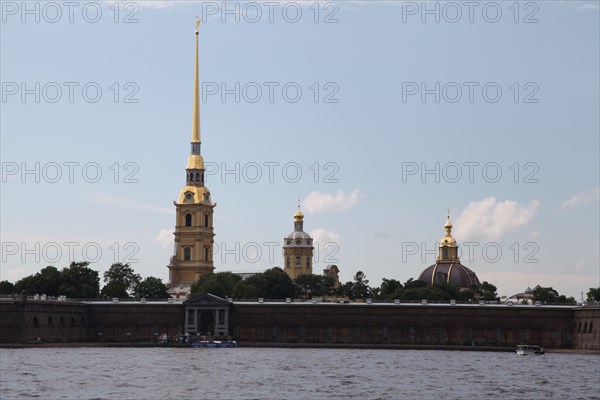 Peter and Paul Fortress, St Petersburg, Russia, 2011. Artist: Sheldon Marshall