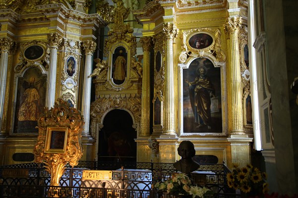 Interior, Peter and Paul Cathedral, St Petersburg, Russia, 2011. Artist: Sheldon Marshall