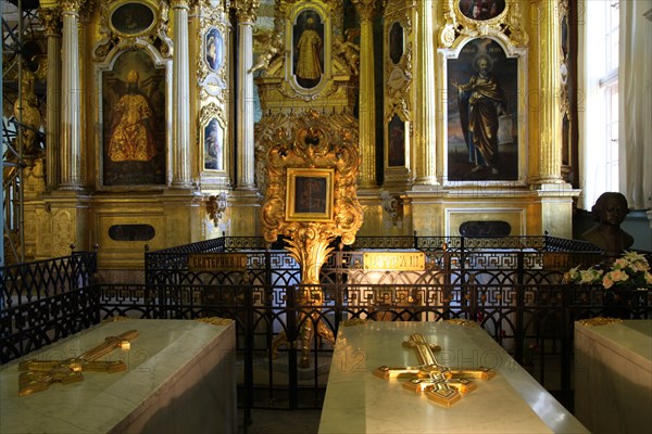 Interior, Peter and Paul Cathedral, St Petersburg, Russia, 2011. Artist: Sheldon Marshall