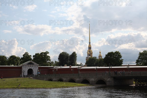 Peter and Paul Fortress, St Petersburg, Russia, 2011. Artist: Sheldon Marshall