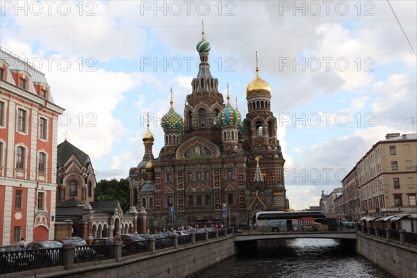 Church of the Saviour on Blood, St Petersburg, Russia, 2011. Artist: Sheldon Marshall