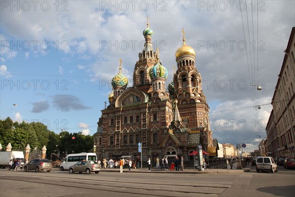 Church of the Saviour on Blood, St Petersburg, Russia, 2011. Artist: Sheldon Marshall