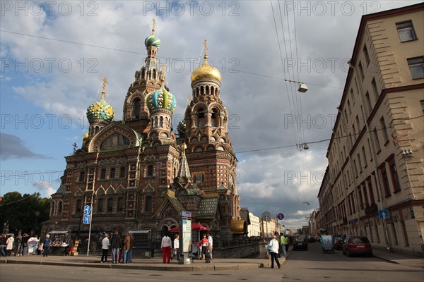 Church of the Saviour on Blood, St Petersburg, Russia, 2011. Artist: Sheldon Marshall