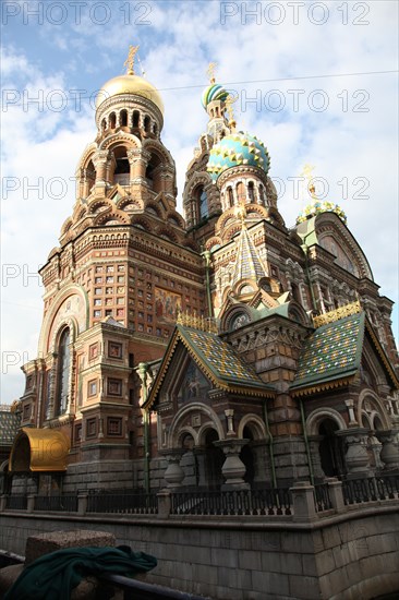 Church of the Saviour on Blood, St Petersburg, Russia, 2011. Artist: Sheldon Marshall