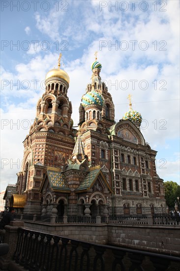 Church of the Saviour on Blood, St Petersburg, Russia, 2011. Artist: Sheldon Marshall