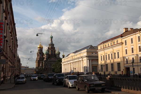 Onion dome, Church of the Saviour on Blood, St Petersburg, Russia, 2011. Artist: Sheldon Marshall