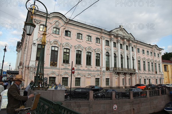 Stroganov Palace, St Petersburg, Russia, 2011. Artist: Sheldon Marshall
