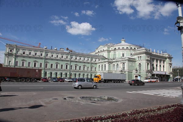 Mariinsky Theatre, St Petersburg, Russia, 2011. Artist: Sheldon Marshall