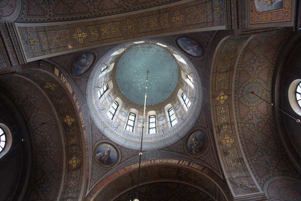 Interior of the dome, Uspenski Cathedral, Helsinki, Finland, 2011. Artist: Sheldon Marshall