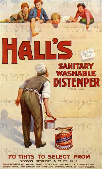 Hall?s Distemper, 1900. Artist: Unknown