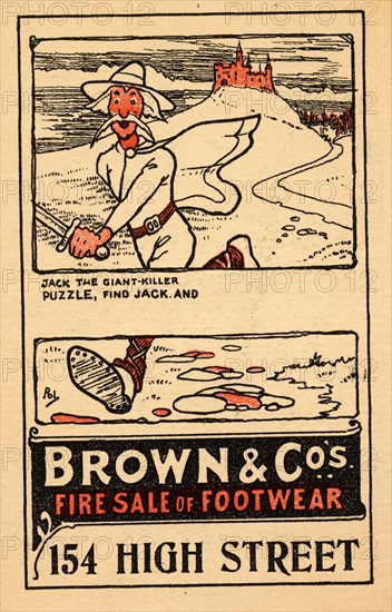 Brown & Co?s - footwear, 1910s-1920s. Artist: Unknown