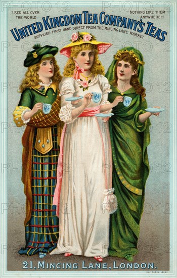 United Tea Company?s Teas, 1900-1910. Artist: Unknown