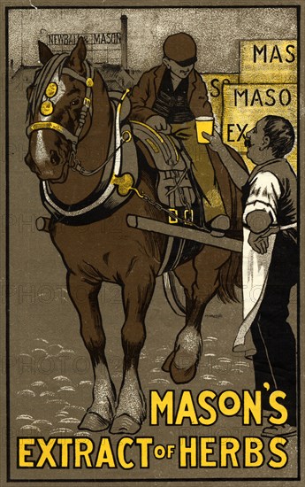 Mason?s Extract of Herbs, 1910. Artist: Unknown