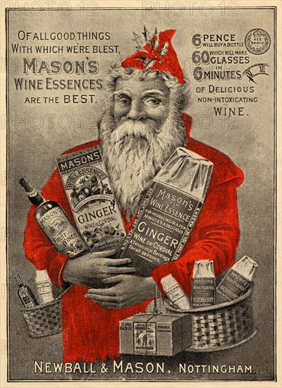 Mason?s Wine Essences, 19th century. Artist: Unknown