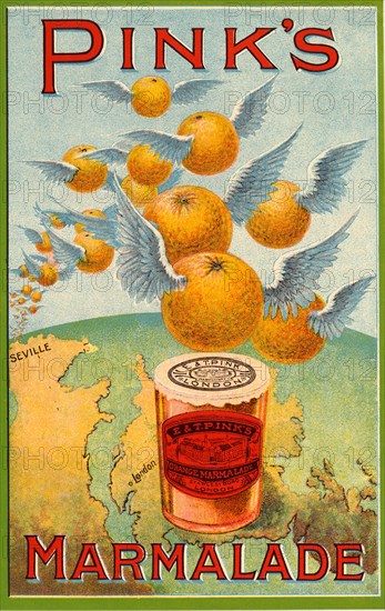 Pink's Marmalade, 19th century. Artist: Unknown