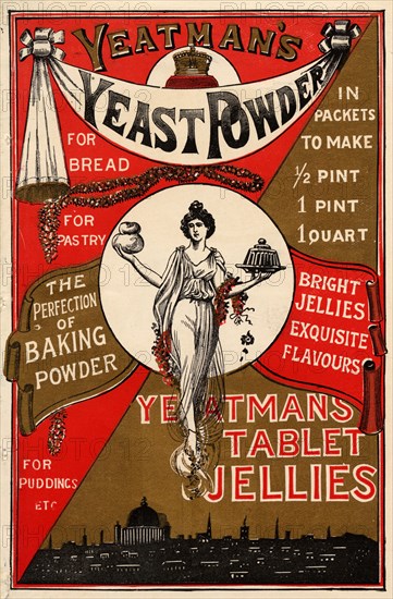 Yeatman's Yeast Powder, 1910. Artist: Unknown