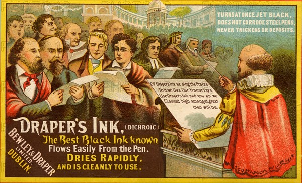 Draper?s Ink, 19th century. Artist: Unknown