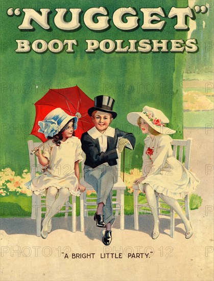 Nugget boot polish, 1920s. Artist: Unknown