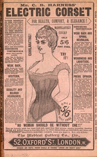 Harness Electric corset, 1890s. Artist: Unknown