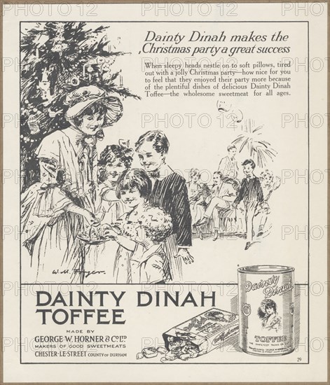 Dainty Dinah Toffee, c.1920s. Artist: Wilfred Fryer